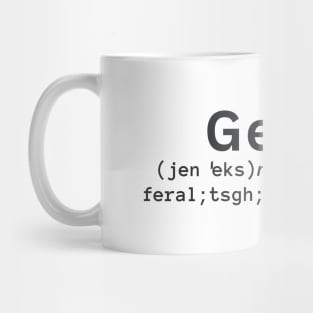 Gen X dictionary definition savage fafo feral tsgh possibly rabid funny gift Mug